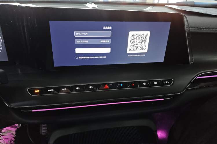 Used Hongqi H9 2024 2.0T Qichang Private Enjoyment Luxury Edition Audio And AC Panel