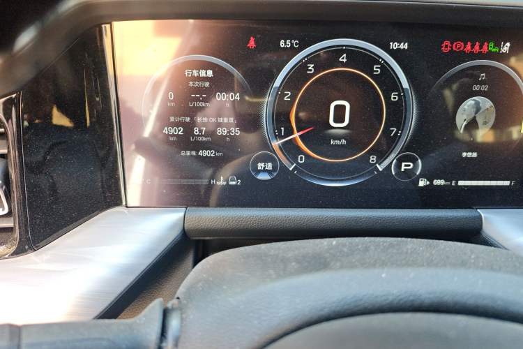 Used GAC Trumpchi GS8 2025 Linghang Series 2.0 TGDI Two-Wheel-Drive Luxury Edition 5 Seats Odometer Close Up