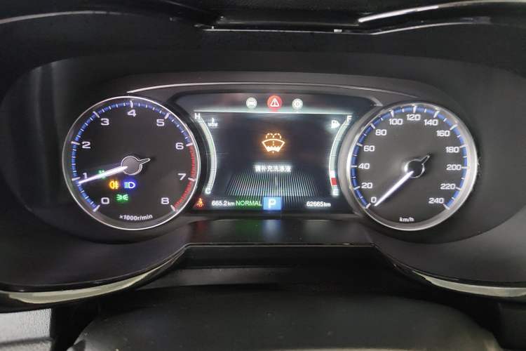 Used GAC Trumpchi GS7 2017 280T Two-Wheel Drive Luxury Model Instrument Cluster