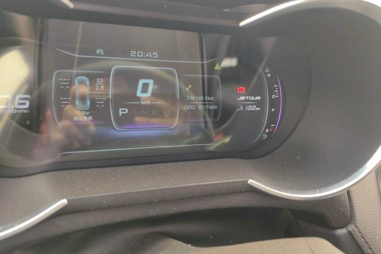 Used JETOUR X70 2018 1.5T Automatic YueXing Edition Odometer Close Up