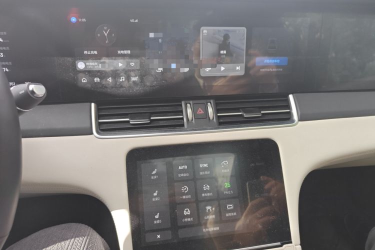 Used Li Auto ONE 2021 Extended-Range 6-Seater Version Audio And AC Panel