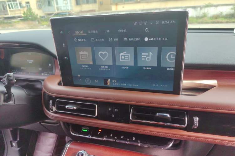 Used Lincoln Aviator 2020 3.0T V6 Four-Wheel Drive Zunya Edition Audio And AC Panel