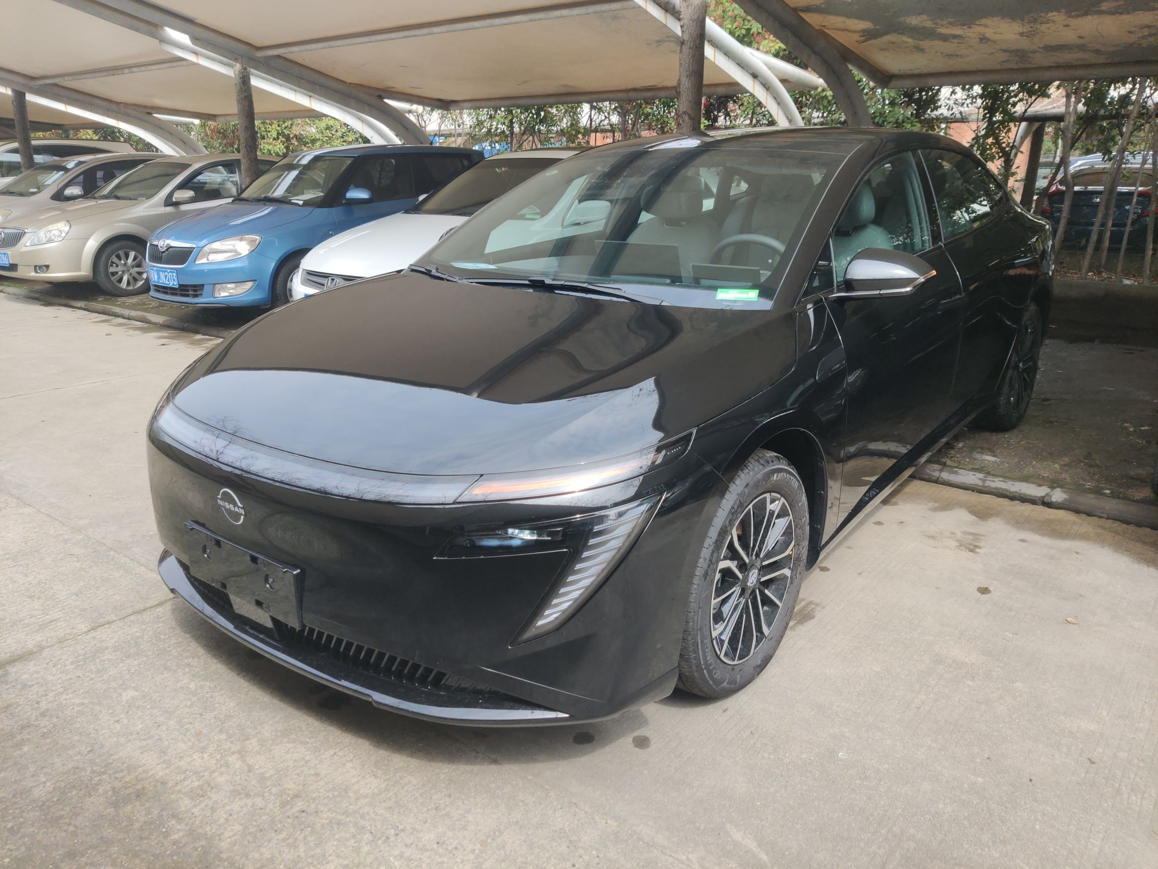 تحت مقدمة السيارة