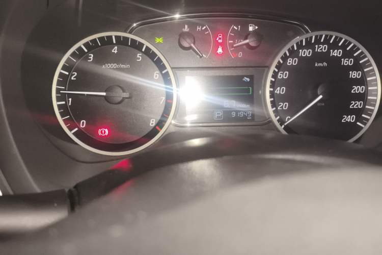 Used Nissan Sylphy 2018 1.6XV CVT Deluxe Edition Odometer Close Up