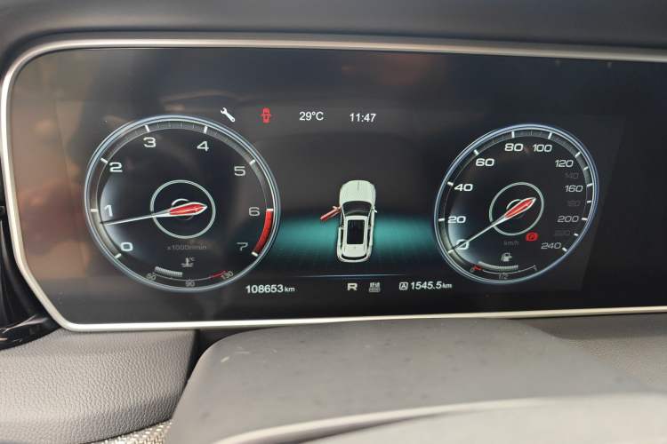 Used Hongqi HS5 2019 2.0T Smart Connect Flagship Edition Instrument Cluster