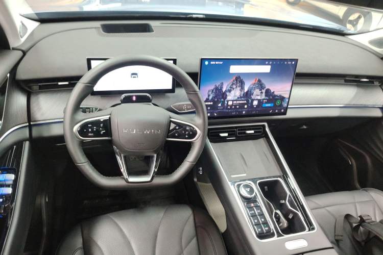 Used Chery Fengyun T9 2024 120 Long-Range Flagship Version 7 Seats Ternary Lithium Center Console