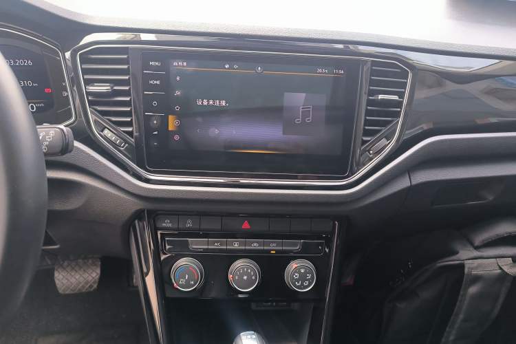 Used Volkswagen T-ROC 2021 280TSI DSG Two-Wheel Drive Comfort Connect 30th Anniversary Edition Audio And AC Panel