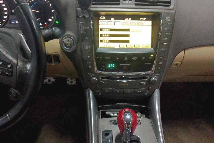 Used Lexus IS 2009 300 Xuan Dong Edition Audio And AC Panel