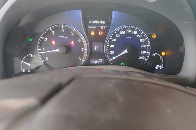 Used Lexus RX Classic 2013 270 Elite Edition Odometer Close Up