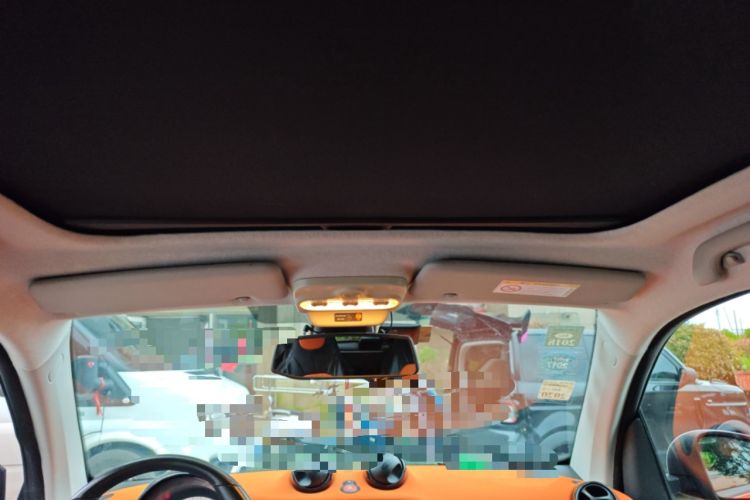 Used smart fortwo 2015 1.0L 52 kW Hardtop Passion Edition Headliner