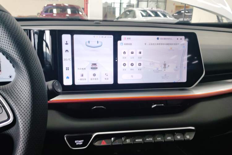 Used Geely Auto Coolray 2022 Bin Yue COOL 1.5TD DCT Ignite Edition Audio And AC Panel