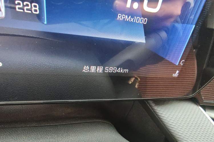 Used Chevrolet Monza 2023 1.5L Dual-Clutch Enjoyment Edition Odometer Close Up