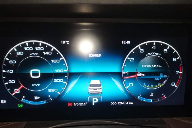 Used JETOUR X90 PLUS 2021 1.6TD DCT Villa 5 Seats Instrument Cluster