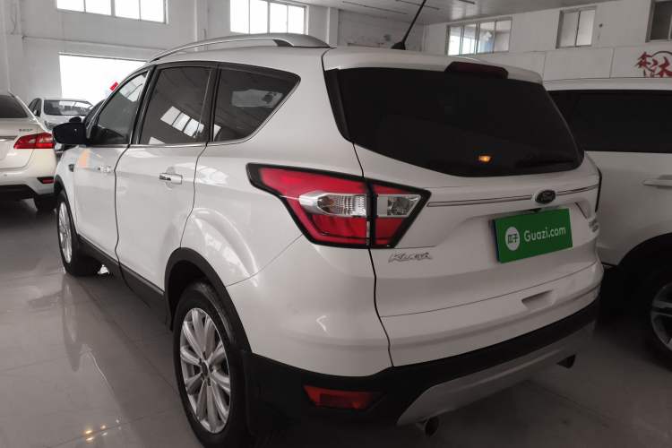 Used Ford Kuga 2017 EcoBoost 180 Four-Wheel Drive Luxury Wing Model Rear Left 45 Deg