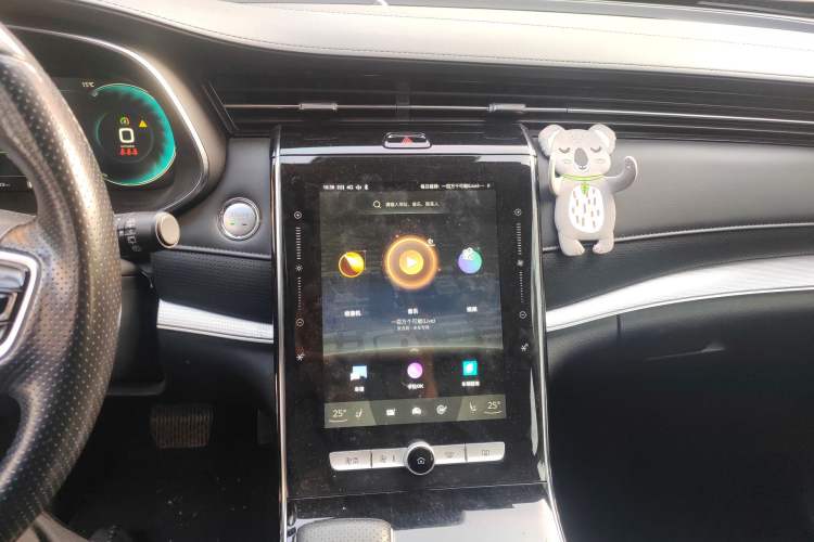 Used Roewe RX5 eMAX 2020 500 PHEV Smart Cabin Flagship Edition Audio And AC Panel