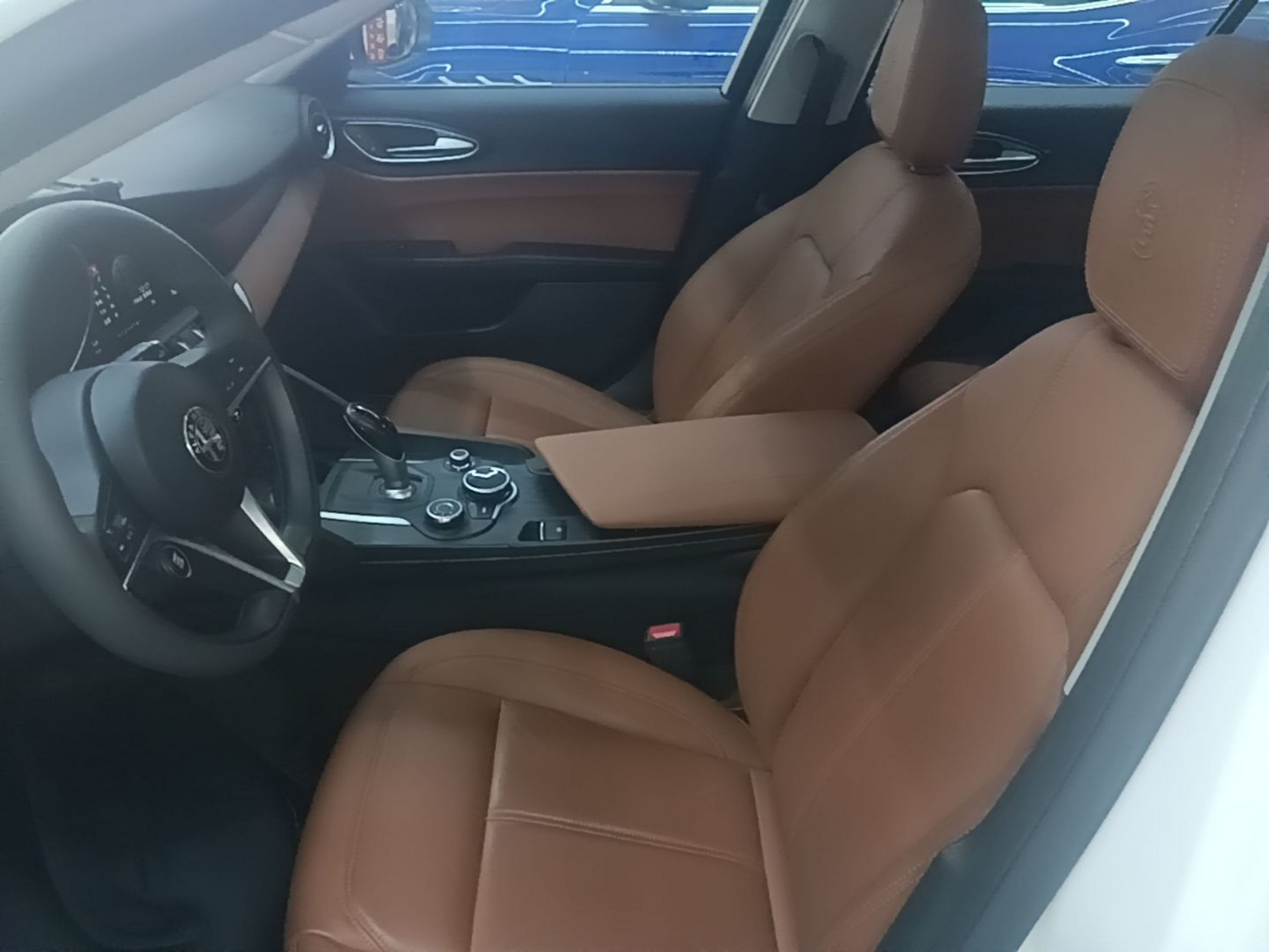 Vordere Reihe im Auto