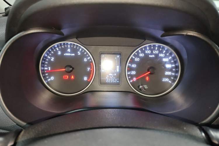 Used Kia Pegas 2020 Revised Version 1.4L Automatic Comfortable with Sunroof Instrument Cluster