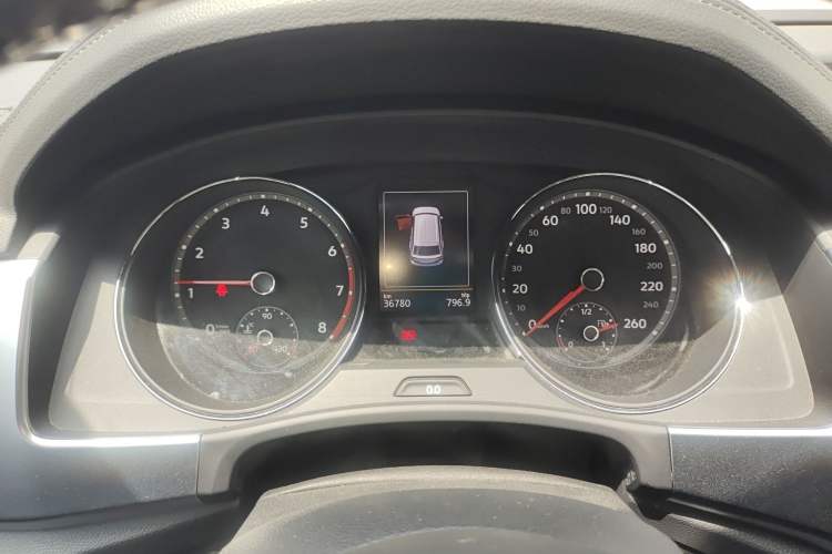 Used Volkswagen Teramont 2019 380TSI Four-Wheel Drive Luxury Version China VI Standard Instrument Cluster