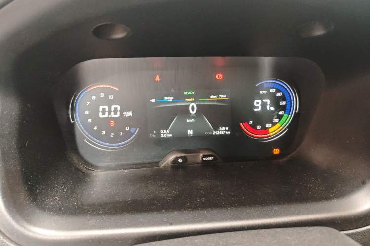 Used CHANGAN KAICHENG Ruixing EM60 2021 Pure Electric Van Transporter 60kW Instrument Cluster