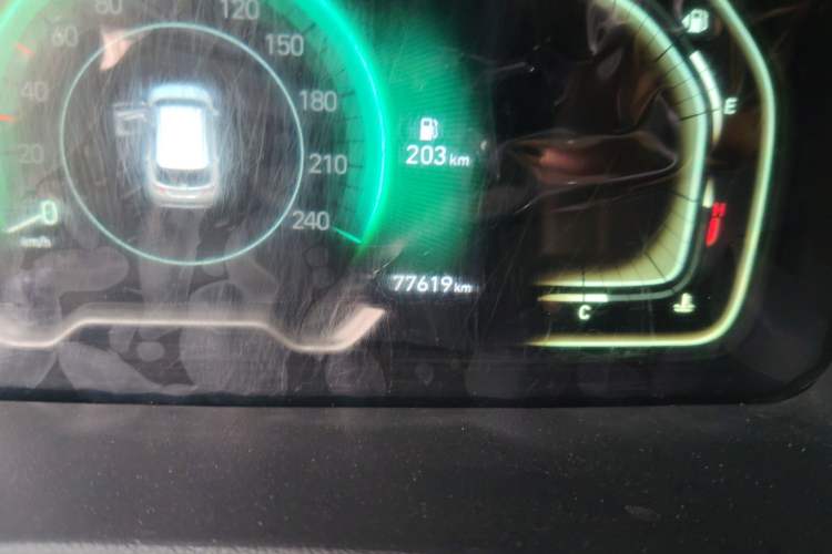 Used Hyundai Tucson 2021 Tucson L 1.5T DCT GLX Elite Edition Odometer Close Up