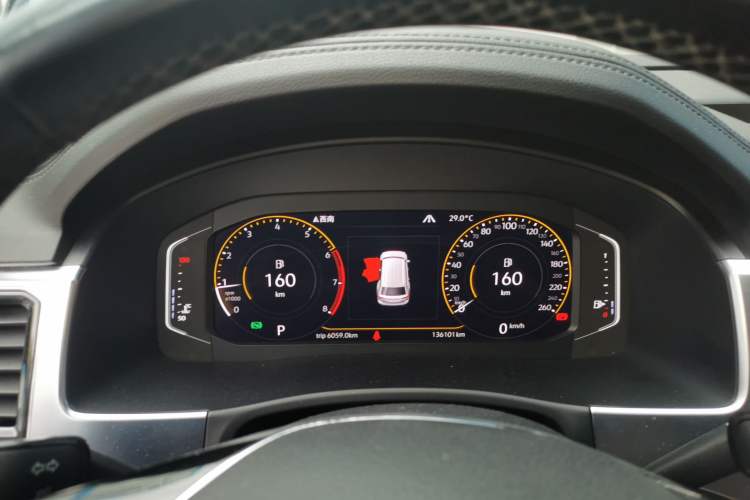 Used Volkswagen Teramont 2019 380TSI Four-Wheel Drive Comfort Edition China VI Standard Instrument Cluster