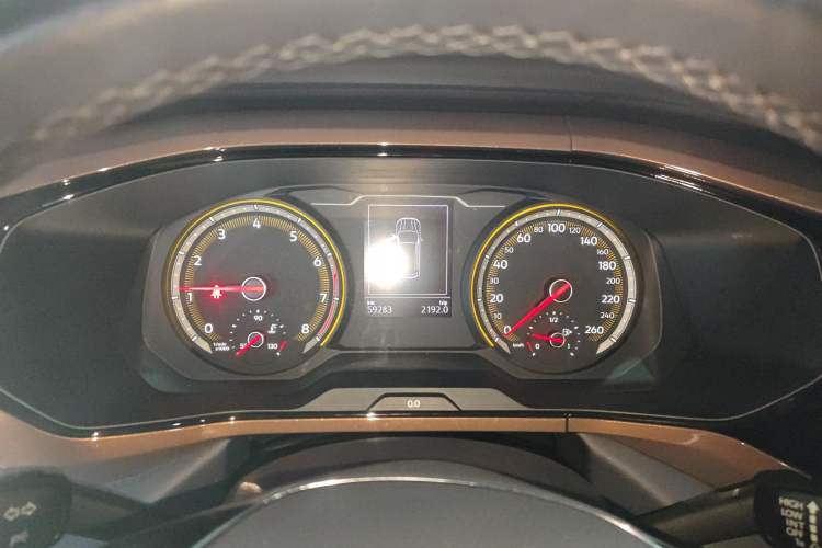 Used Volkswagen Tharu 2020 280TSI Two-Wheel Drive Luxury Plus Version China VI Standard Instrument Cluster