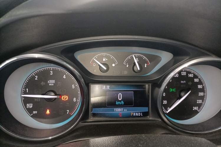 Used Buick Envision 2016 20T Two-Wheel-Drive Elite Model Instrument Cluster