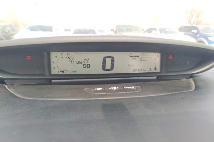 Used Citroen C-Quatre 2011 Sedan 1.6L Manual Fashion Edition Odometer Close Up