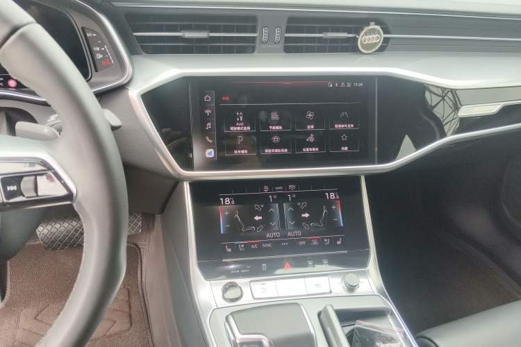 Used Audi A6L 2024 45 TFSI Prestige Dynamic Edition Audio And AC Panel