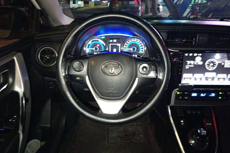 Used Toyota Corolla 2017 Revised Dual-Engine 1.8L E-CVT Elite Edition Steering Wheel