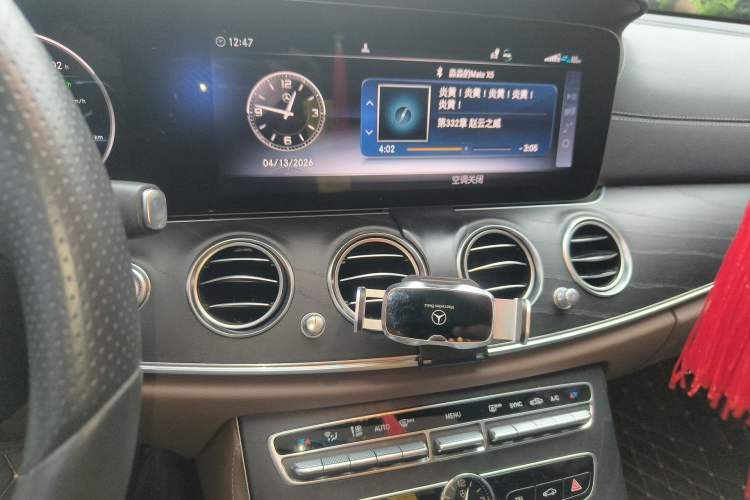 Used Mercedes-Benz E-Class 2019 E 260 L Sport Edition Audio And AC Panel