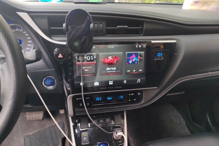 Used Toyota Levin Hybrid E+ 2019 1.8L PH GS E-CVT Elite Edition Audio And AC Panel