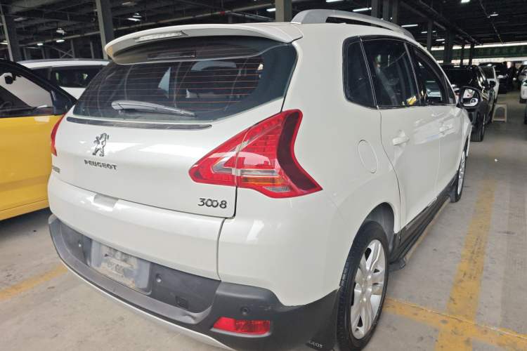 Used Peugeot 3008 2013 2.0L Automatic Trend Edition Rear Right 45 Deg