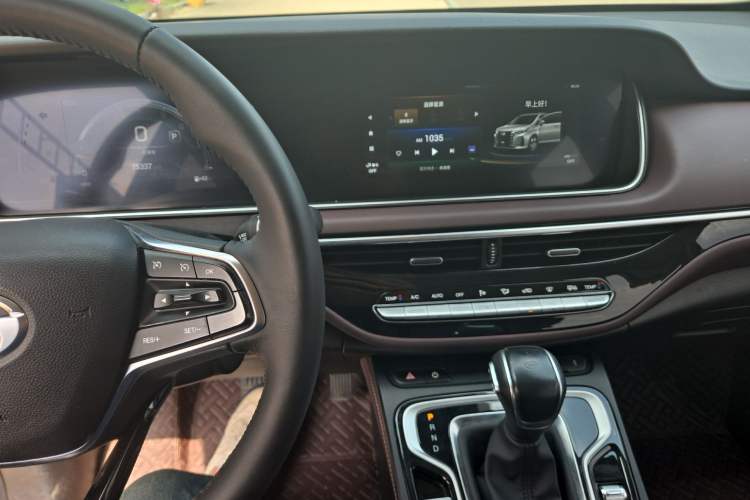 Used GAC Trumpchi M6 2021 PRO 270T Automatic Luxury Edition Audio And AC Panel