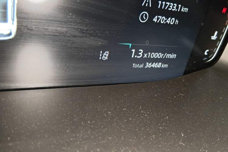 Used CHANGAN CS55PLUS 2022 2nd Generation 1.5T DCT Navigation Edition Odometer Close Up