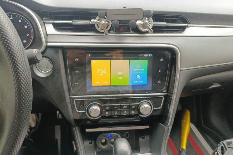 Used MG 6 2017 20T Automatic Luxury Smart Connect Version China V Standard Audio And AC Panel