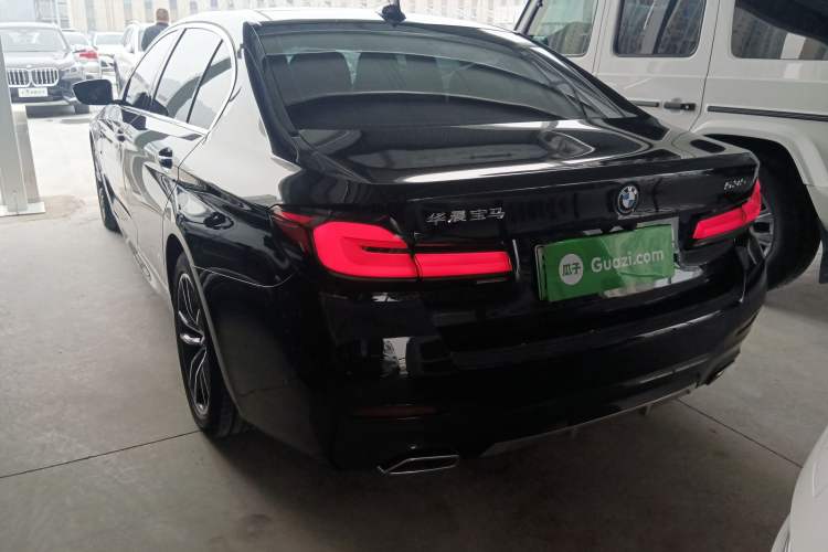 Used BMW 5 Series New Energy 2022 535Le M Sport Package Rear Left 45 Deg