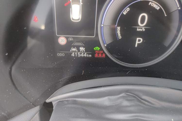 Used Lexus RX 2023 350h Four-Wheel Drive Enjoyment Version Odometer Close Up