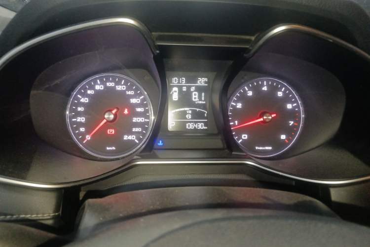 Used MG 6 2017 20T Automatic Luxury Smart Connect Version China V Standard Instrument Cluster