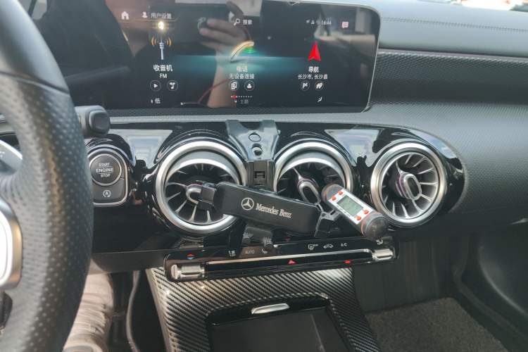 Used Mercedes-Benz A-Class 2020 A 200 L Sport Sedan Audio And AC Panel