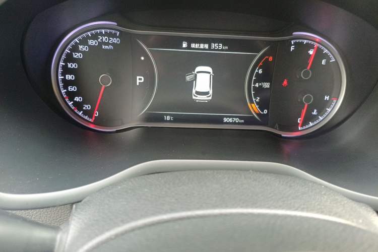 Used Kia Sportage R 2019 2.0L Automatic Smart Luxury Edition Odometer Close Up