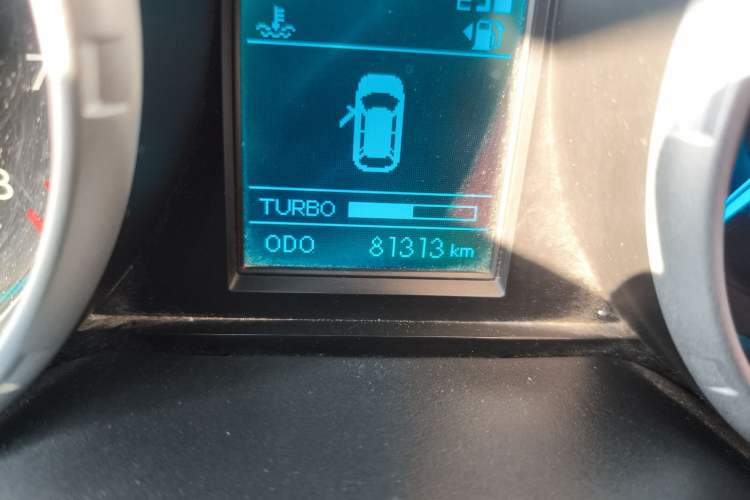 Used BAIC Weiwang S50 2016 1.5T Manual Happy Motion Superior Edition Odometer Close Up