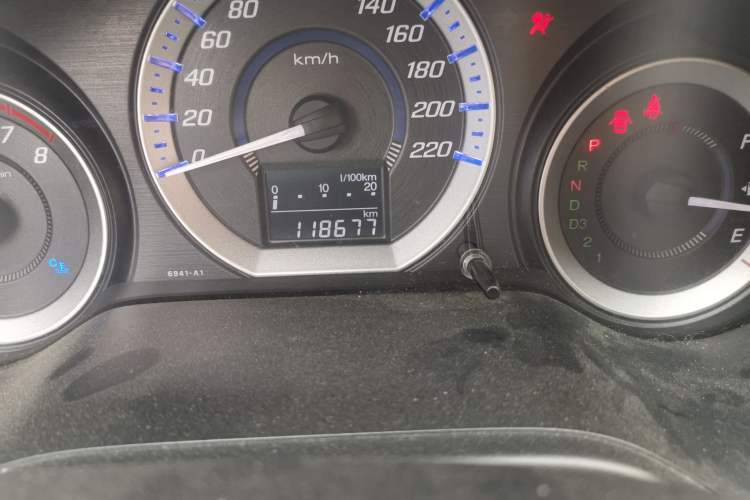 Used Honda City Classic 2012 1.5L Automatic Elite Edition Odometer Close Up