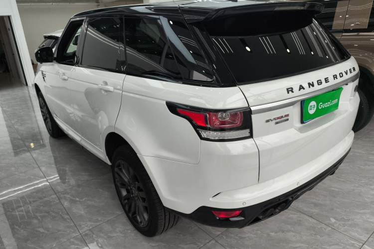 Used Land Rover Range Sport 2017 3.0 SC V6 SE Rear Left 45 Deg