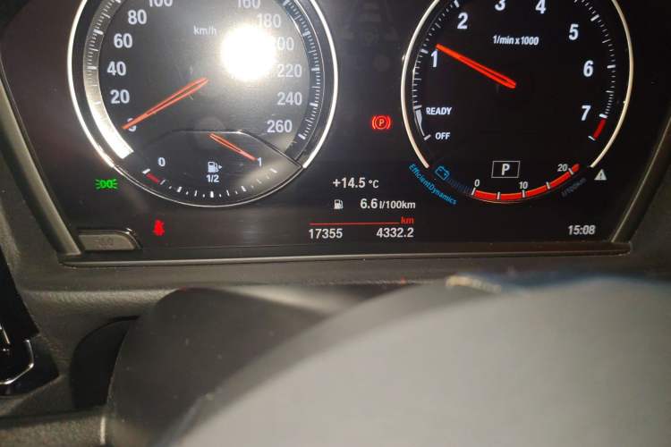 Used BMW 1 Series 2023 120i M Sport Edition Odometer Close Up