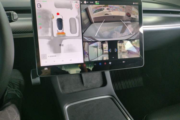 Used Tesla Model 3 2022 Rear-Wheel-Drive Version Audio And AC Panel