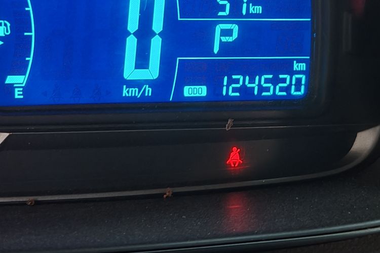 Used Chevrolet Trax 2014 1.4T Automatic Two-Wheel Drive Comfort Version Odometer Close Up