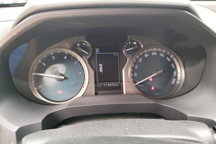 Used Toyota Prado 2018 3.5L Automatic TX-L with Rear-Mounted Spare Tire Instrument Cluster