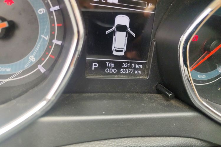 Used Lifan Auto Myway 2017 1.8L Automatic Luxury Model Odometer Close Up