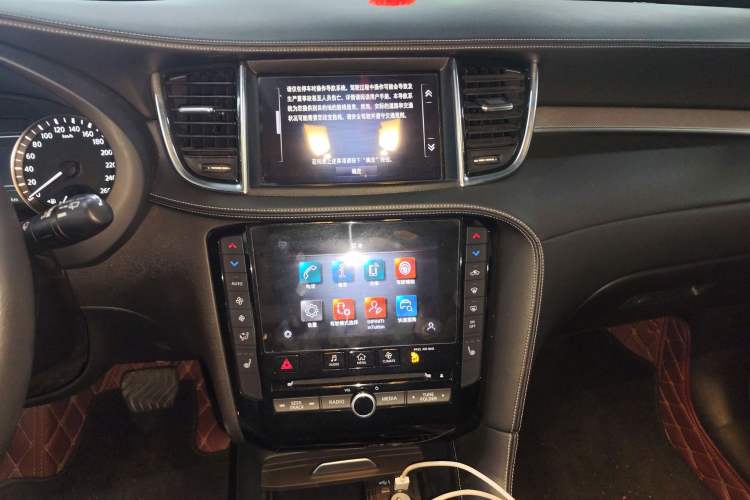 Used Infiniti QX50 2020 Revised Version 2.0T Two-Wheel Drive Fashion Edition Audio And AC Panel